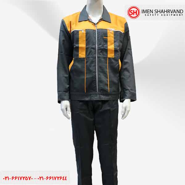 Workwear-two-piece-yellow-gray-