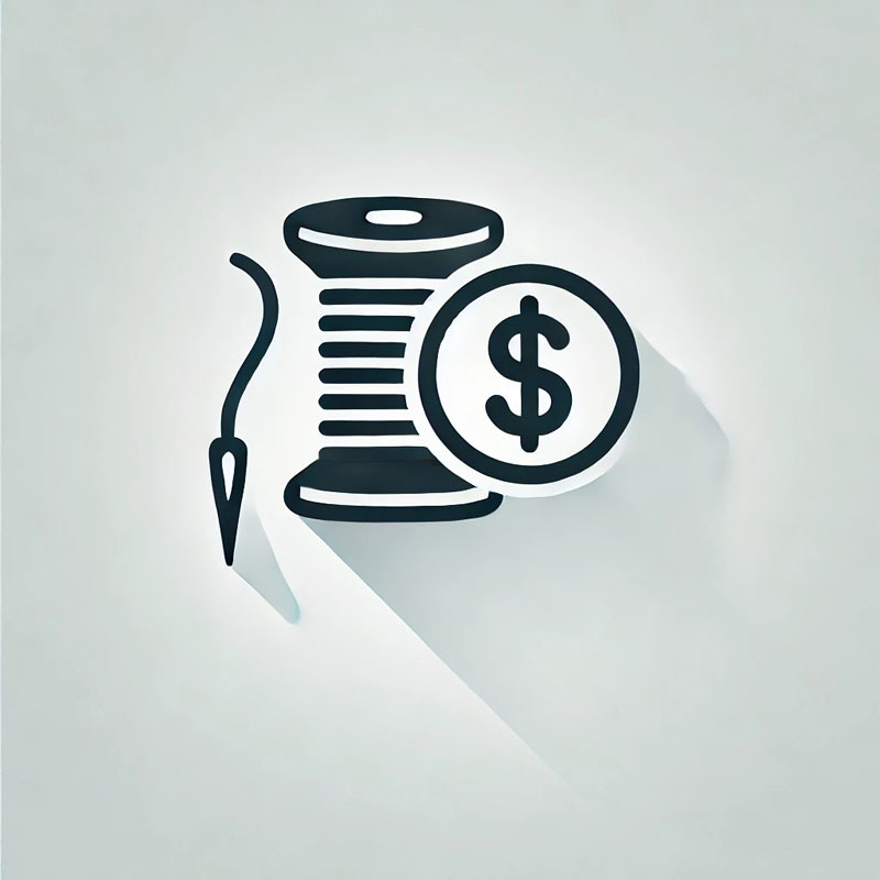 درآمد شغل خیاطی