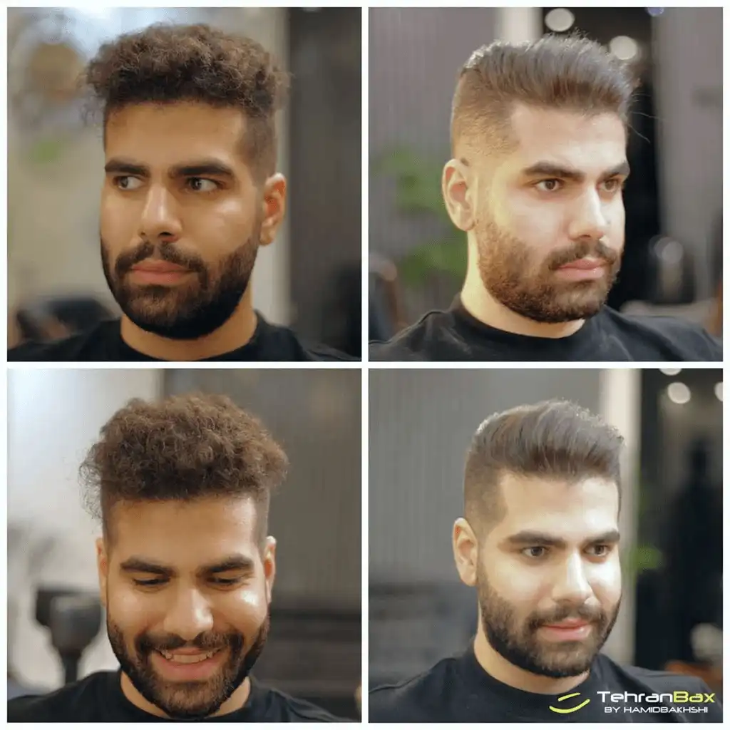 کراتینه مو مردانه در tehranbax